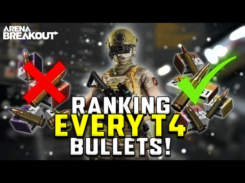 Видео: Рейтинг всех пуль T4 в | Arena Breakout