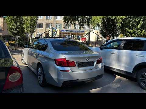 Видео: БУДНИ СТУДЕНТА ПТУ. Студент на BMW F10. Езда по городу без прав