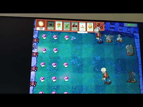 Видео: Играю в Plants vs zombies ночной режим