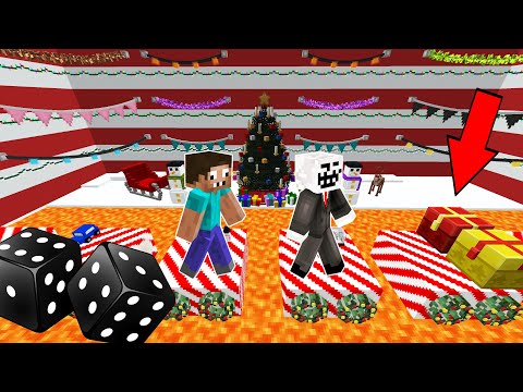 Видео: НОВОГОДНЯЯ НАСТОЛЬНАЯ ИГРА В МАЙНКРАФТ ! ПРО И ЧИТЕР ПРОТИВ ТРОЛЛИНГ ЛОВУШКА МИНИ ИГРА MINECRAFT