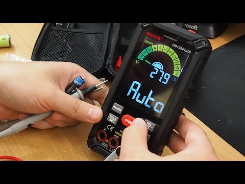 Видео: Умный мультиметр GVDA GD128PLUS