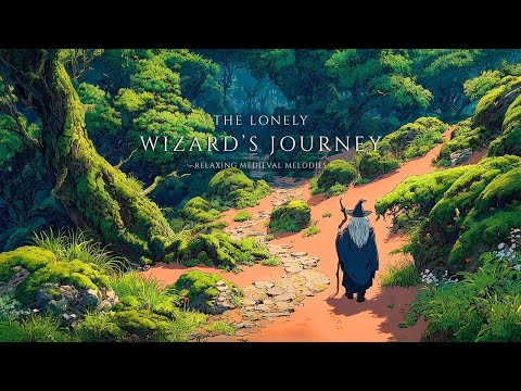 Видео: Средневековая музыка для сосредоточения и спокойствия | Путешествие одинокого волшебника