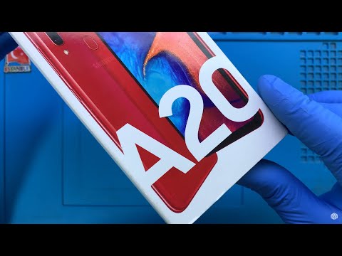 Видео: Замена экрана Samsung Galaxy A20