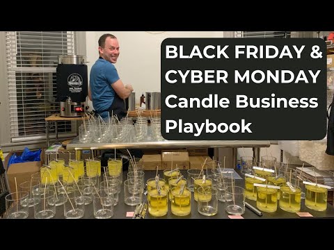 Видео: Стратегия «Чёрной пятницы» и «Киберпонедельника» для производителей свечей: простые предложения, ...