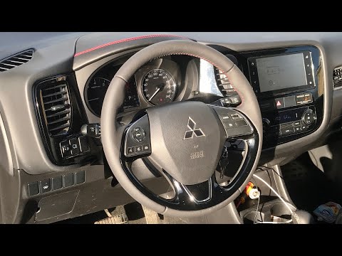 Видео: Как снять руль и подушку Аутлендер 3. Меняю руль на кожаный Black Edition Mitsubishi Outlander 3.