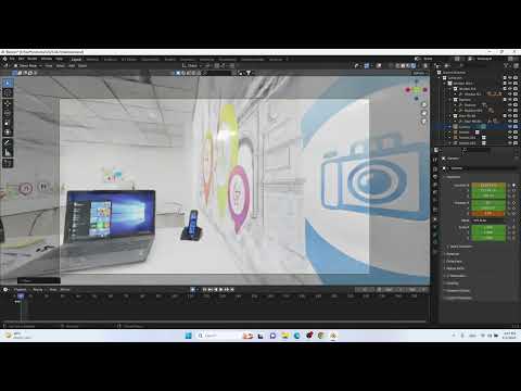 Видео: Визуализация интерьера в Blender. Урок 5