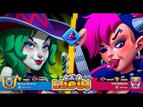 Видео: Победа над воином клана Акума! | Ludus Merge Arena | Bravo Xtreme