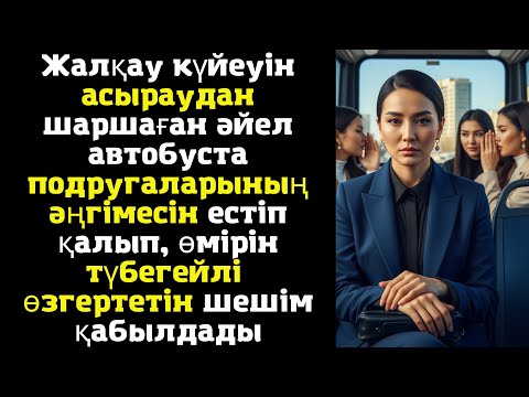 Видео: Жалқау күйеуін асыраудан шаршаған әйел автобуста подругаларының әңгімесін естіп қалып, өмірін