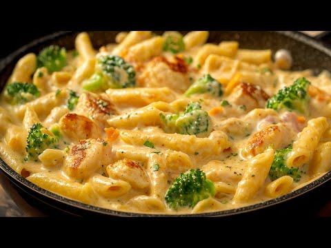 Видео: Всего 15 минут! Любимый рецепт пасты с курицей в моей семье! Я готовлю его каждую неделю!