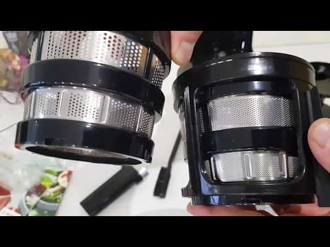 Видео: Шнековая соковыжималка Bosch MESM731M распаковка