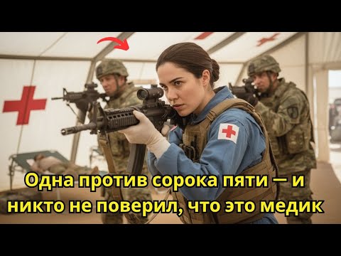 Видео: Все считали её обычным медиком — пока она не спасла десятки жизней в бою