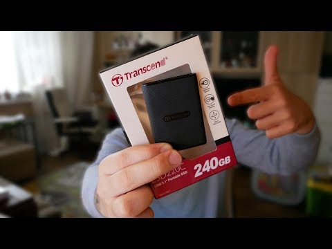 Видео: Обзор SSD Transcend ESD220C