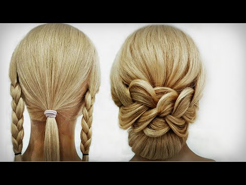 Видео: 10 Простых Причесок. БЕЗ всяких ЗАМОРОЧЕК.10 Simple Hairstyles. WITHOUT ANY PROBLEMS.