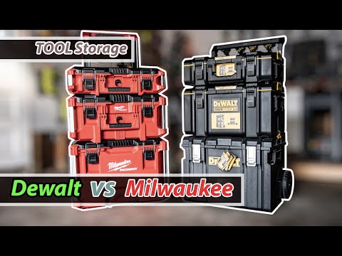 Видео: Packout против Tough system 2.0 (хранение инструментов)