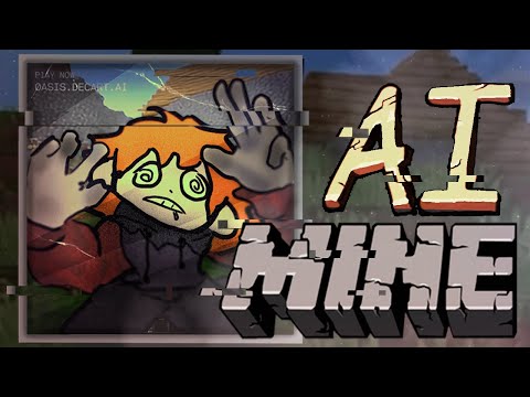 Видео: играю в майнкрафт созданный искусственным интеллектом (Oasis Decart Minecraft AI)