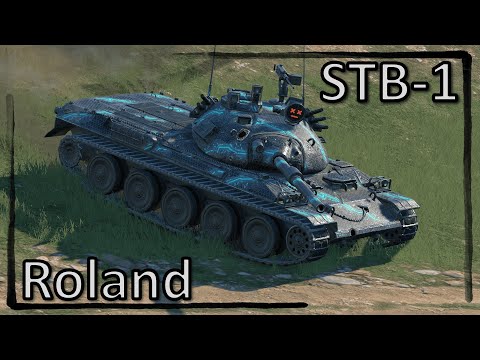 Видео: B-C 25 t Roland, STB-1 | Реплеи | WoT Blitz | Tanks Blitz