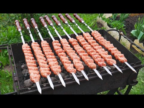 Видео: Люля Кебаб из свинины. Просто, понятно, сочно и вкусно!