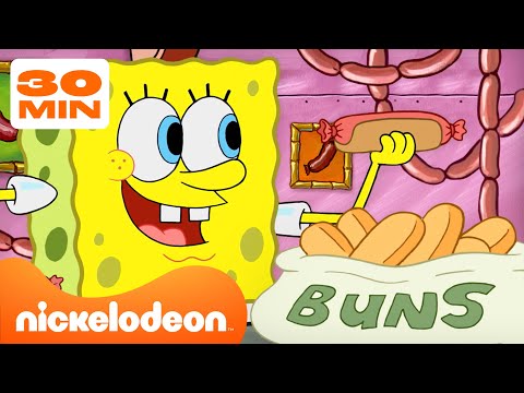 Видео: Губка Боб готовит всё, кроме крабсбургеров 🍳 | Nickelodeon Cyrillic