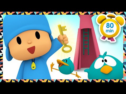Видео: Покойо на русском - 🔑 Ключ от всех дверей [ 80 минут ] | Мультики для детей
