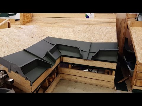 Видео: Подготовка к надстенному желобу и к лотку  2часть. Колледж.