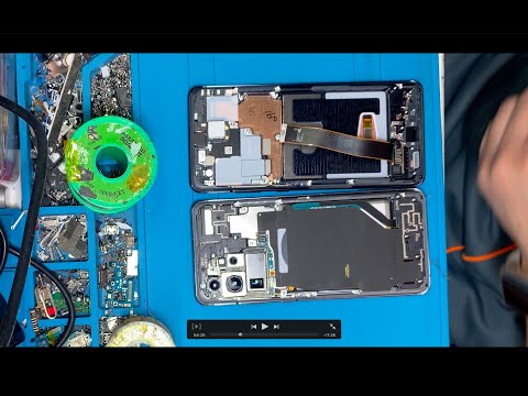 Видео: Дорогой экран !! Замена экрана Galaxy S20 Ultra.