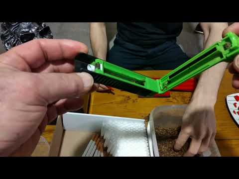 Видео: Эволюция. 3 машинки  для набивки сигаретных гильз.