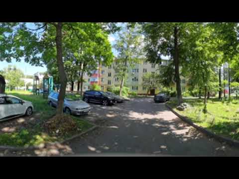 Видео: #Гомель | Сквер Шевченко и окрестности | VR #TimeLapse 8k