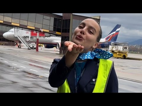 Видео: Красивые взлёты, руления самолётов в аэропорту Сочи