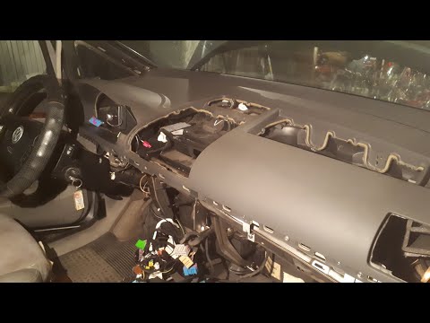 Видео: Снятие торпеды и замена радиатора отопителя Volkswagen Sharan