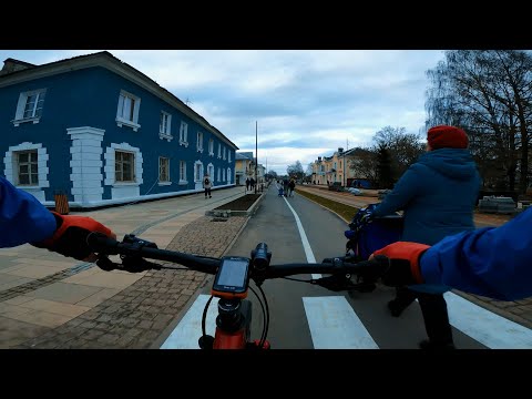 Видео: Пешеходы на велодорожке