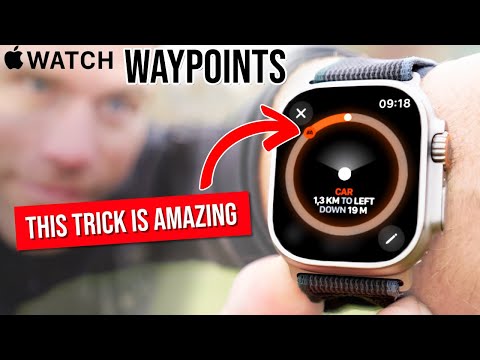 Видео: Используйте WAYPOINTS на Apple Watch — измеряйте расстояние и находите обратный путь.