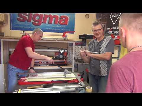 Видео: Порівняння Battipav PROFI EVO ALU vs Sigma NEX, Rubi TQ – хто краще? Огляд та порізка керамограніту