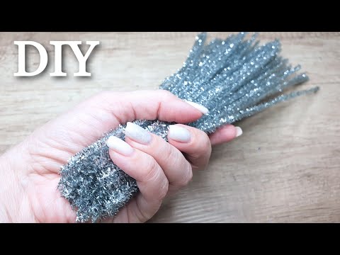 Видео: Посмотри что я сделала из синельной проволоки