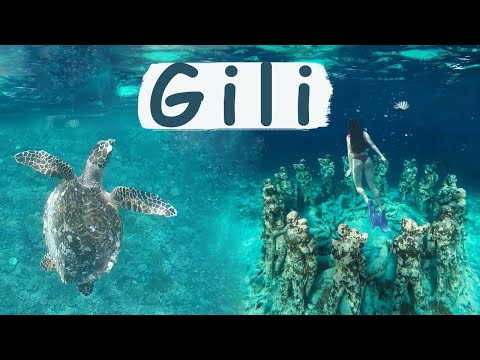 Видео: Мальдивы рядом с Бали! Острова Гили, Индонезия. Самые красивые пляжи и снорклинг с черепахами