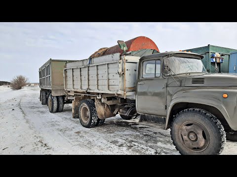 Видео: Зил ММЗ 4505 с двигателем Д245! Будни шофёра.