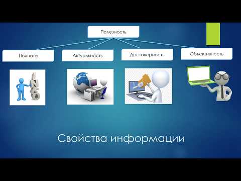 Видео: Информация и информационные процессы