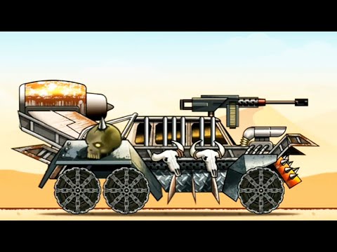 Видео: ЭТАП 4 ZOMBIE Hill Racing прохождение игры про машины против зомби на андроид.