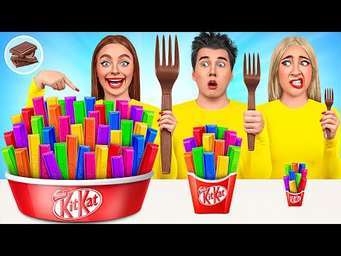 Видео: Большая, Средняя или Маленькая Тарелка Челлендж от Trend DO Challenge