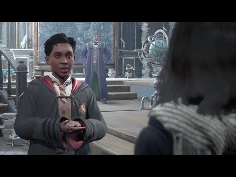 Видео: Прохождение Hogwarts Legacy на 100%. Занятия по защите от тёмных искусств и занятия по заклинаниям.
