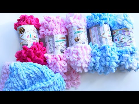 Видео: Почему шапка из Alize puffy по одному и тому же МК получается разного размера