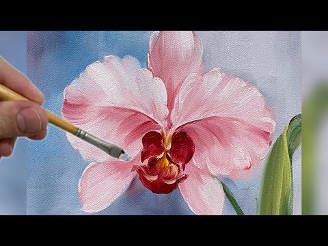 Видео: ЦВЕТОЧНАЯ ЖИВОПИСЬ ДЛЯ НАЧИНАЮЩИХ / ПОШАГОВАЯ ЖИВОПИСЬ / МАСЛЯНАЯ ЖИВОПИСЬ ДЛЯ НАЧИНАЮЩИХ