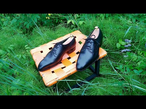 Видео: Пошив обуви. Обувь ручной работы. "Оксфорды".