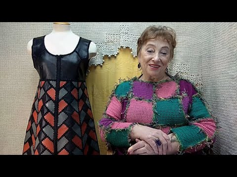 Видео: Сарафан "Ёлочка". Мастер-класс по вязанию крючком от О. С. Литвиной.