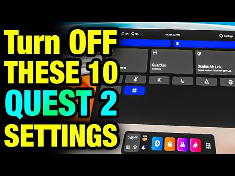 Видео: 10 настроек Quest 2, которые ОБЯЗАТЕЛЬНО нужно отключить прямо сейчас (2025)