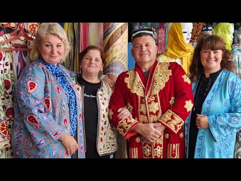 Видео: Впервые в Узбекистане Фергана, Базар, Почему шелк дорогой угостили пловом, Гастротур Ресторан Атлас!