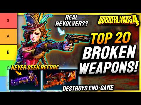Видео: Borderlands 4 | НОВЫЙ ТОП-20 ЛУЧШЕГО ОРУЖИЯ (рейтинг)