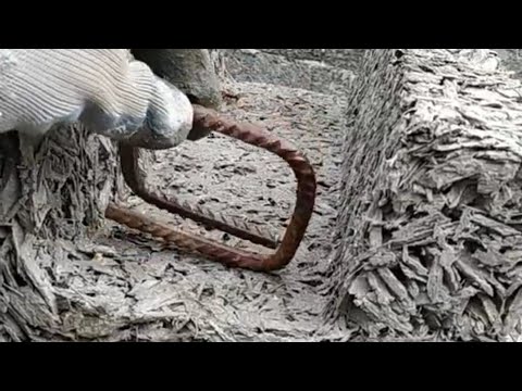 Видео: #5 У блок #арболитовыйдом #арболитблок #арболитовый_блок #арболитблок