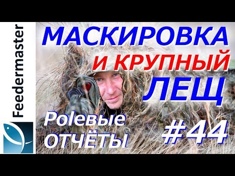 Видео: Маскировка и крупный лещ. Нашёл лещей с помощью эхолота