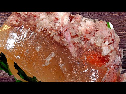 Видео: Домашний Янтарный Холодец, простой рецепт приготовления