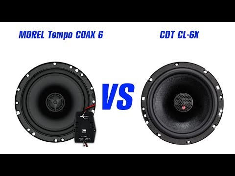 Видео: CDT CL-6X vs MOREL Tempo Coax 6. Слушать только в наушниках!